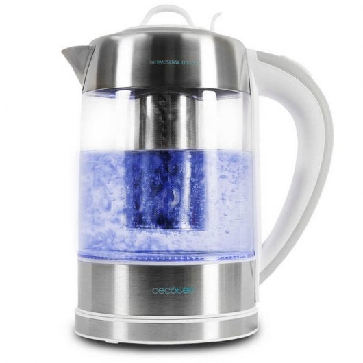 Cecotec ThermoSense 370 Clear Hervidor de Agua 2200W