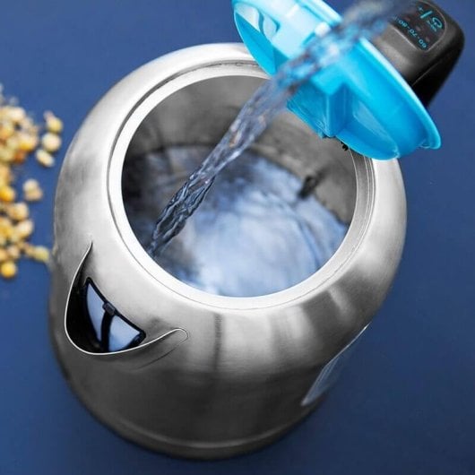 Elektrischer Wasserkocher Cecotec ThermoSense 290 Steel 1,7L 2200W Edelstahl Temperaturwahl