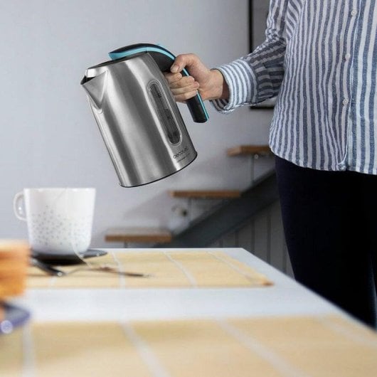 Elektrischer Wasserkocher Cecotec ThermoSense 270 Steel 1,7L 2200W BPA-frei Edelstahl