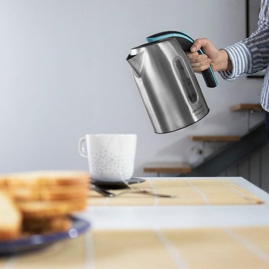 Elektrischer Wasserkocher Cecotec ThermoSense 270 Steel 1,7L 2200W BPA-frei Edelstahl