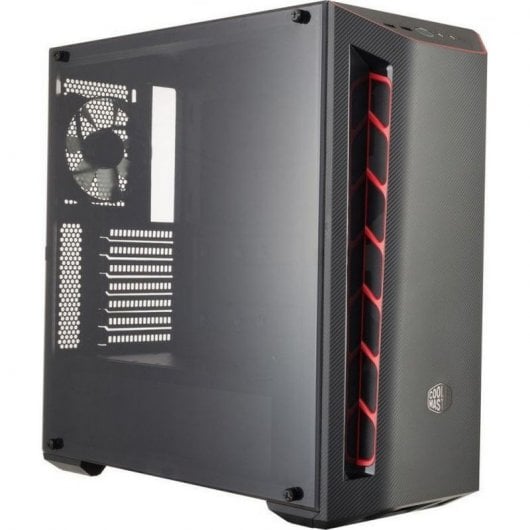 Cooler Master MasterBox MB510L USB 3.0 con Ventana Negro/Rojo
