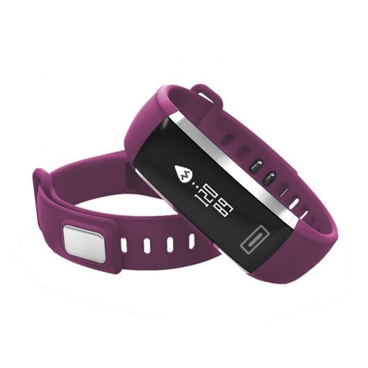 Leotec PulseBand Fitness Care Pulsera de Actividad Violeta