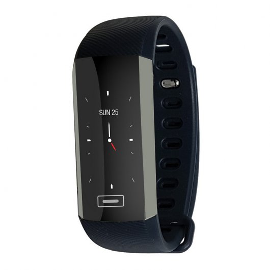 Leotec PulseBand Fitness Rainbow Care Pulsera de Actividad Negro