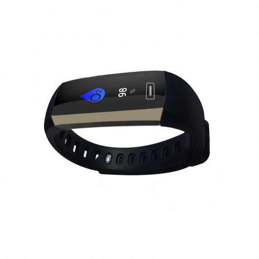 Leotec PulseBand Fitness Rainbow Care Pulsera de Actividad Negro