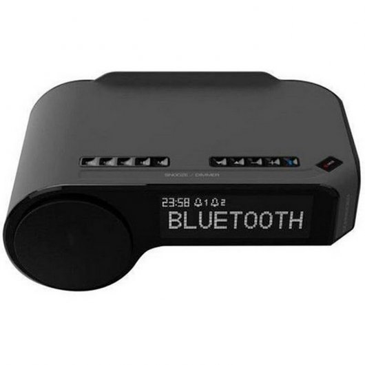 Radio réveil Schneider Maestria Bluetooth Noir écran LED USB