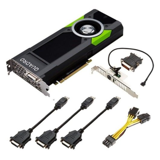 Grafikkarte PNY Nvidia Quadro P5000 16GB GDDR5X