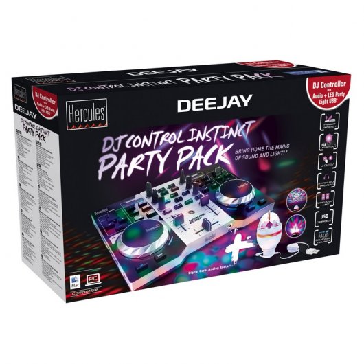Hercules DJControl Instinct Party Pack