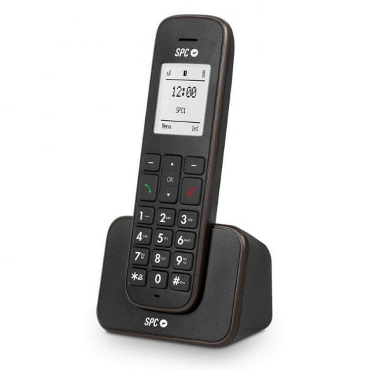 SPC Kaisser Teléfono Inalámbrico Negro