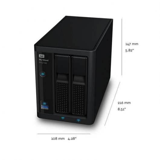 WD My Cloud Pro Series PR2100 Servidor NAS