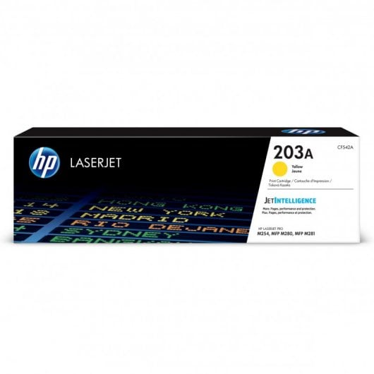 HP LaserJet Nº203A Toner Original Amarelo