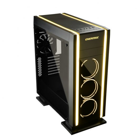 Enermax Saberay USB 3.0 RGB Cristal Templado Negro