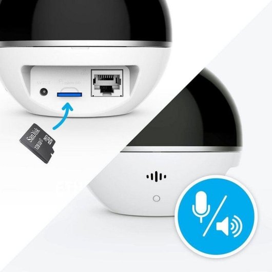 Videocamere di sorveglianza EZVIZ C6T FullHD Visione Notturna Interna Audio Bidirezionale