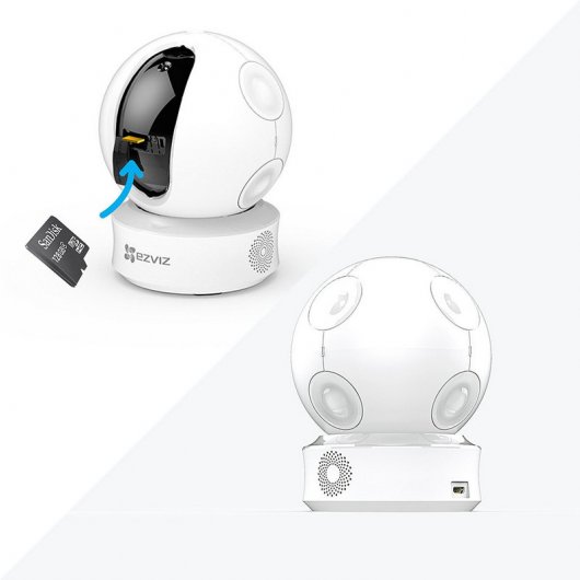EZVIZ ez360 Cámara de Seguridad IP Wi-Fi Reacondicionado