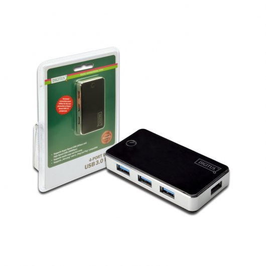 Digitus Hub 4 Puertos USB 3.0