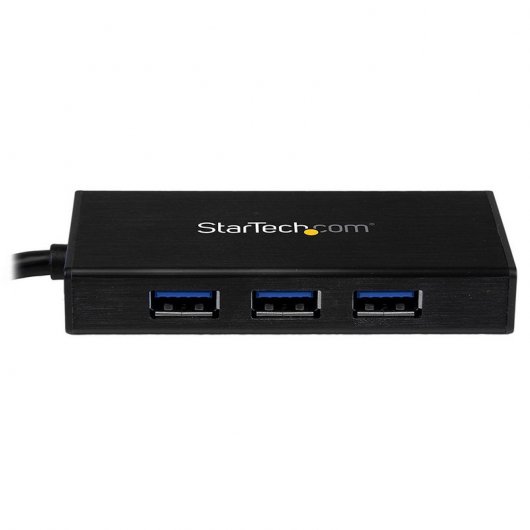 Startech Hub 3 Puertos USB 3.0 + 1 Red Gigabit