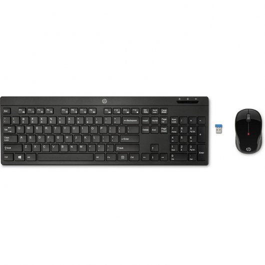 HP Wireless 200 Teclado y Ratón Inalámbrico