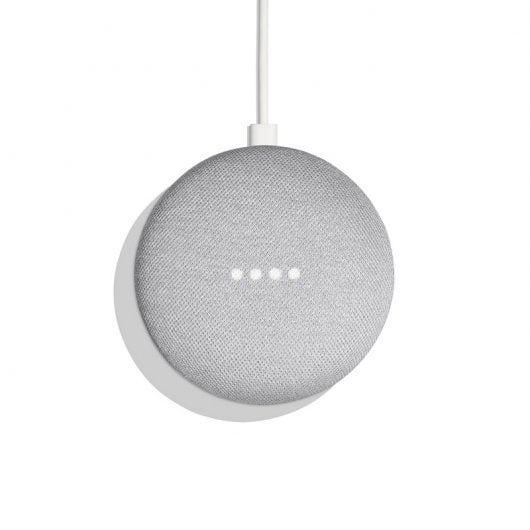 Google Chromecast + Google Home Mini Altavoz Inteligente y Asistente Gris