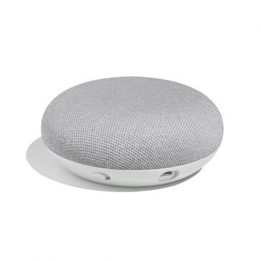 Google Chromecast + Google Home Mini Altavoz Inteligente y Asistente Gris