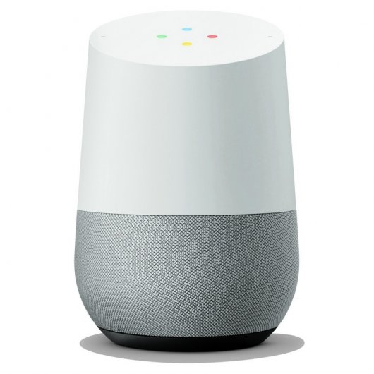 Google Chromecast + Google Home Altavoz Inteligente y Asistente Blanco