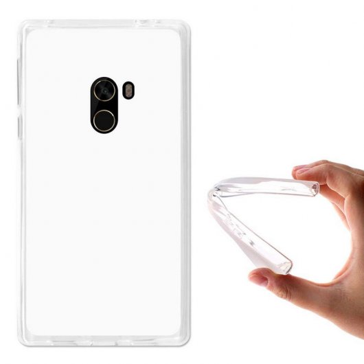 German Tech Funda Gel  Transparente Mate para Xiaomi Mi Mix
