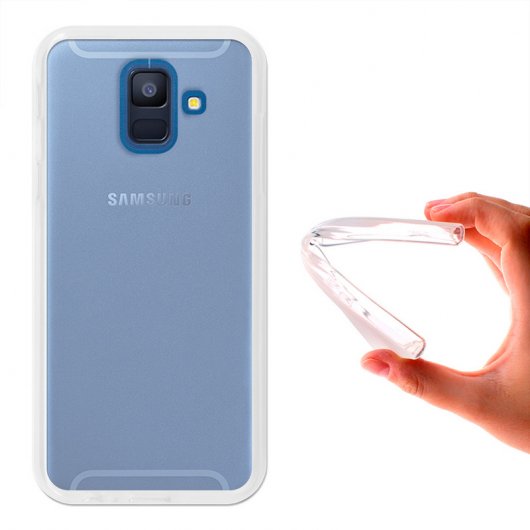 German Tech Funda Gel Basic Transparente para Samsung Galaxy A6 2018