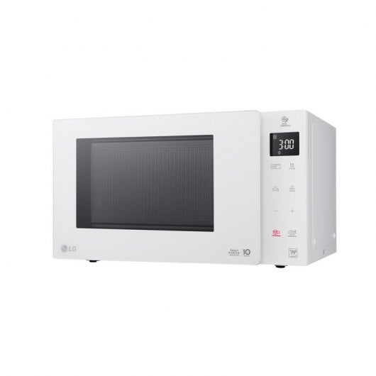 LG MH6336GIH Microonde 23 litri, 1000W, Grill, Smart Inverter, Bianco