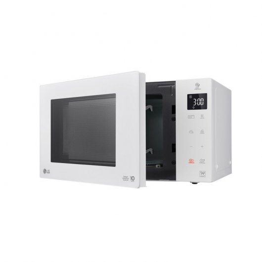 LG MH6336GIH Microonde 23 litri, 1000W, Grill, Smart Inverter, Bianco