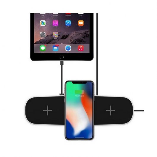 Unotec Cargador de Inducción 3X Stand