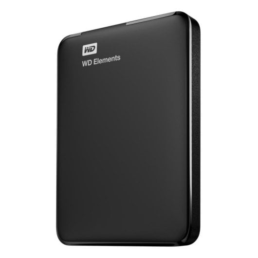 Disco Duro WD 4TB HDD USB 3.0 5000 Mbit/s Elements Portatile Nero Plug and Play