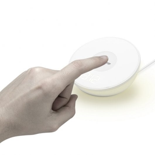 Unotec Cargador de Inducción con Reloj de Sobremesa