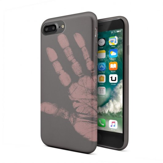 Unotec Capa iPhone 7/8 Plus com Sensor Térmico
