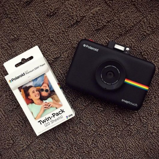 Polaroid Snap Touch Cámara Digital con Impresión Instantánea Negro