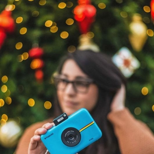 Polaroid Snap Touch Cámara Digital con Impresión Instantánea Azul