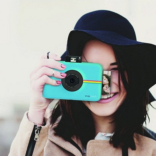 Polaroid Snap Touch Cámara Digital con Impresión Instantánea Azul