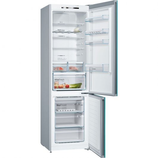 Bosch Serie 4 KVN39IA3B Frigorífico Combi No Frost A++ Azul Turquesa