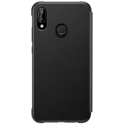 Huawei Flip Cover Schwarz für Huawei P20 Lite