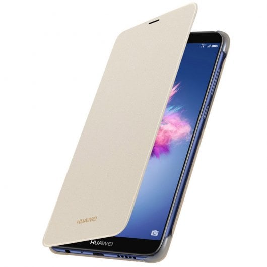 Huawei Flip Cover Dorado para Huawei P Smart