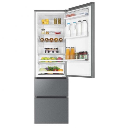 Haier A3FE837CGJ Frigorífico Combinado D Aço Inoxidável