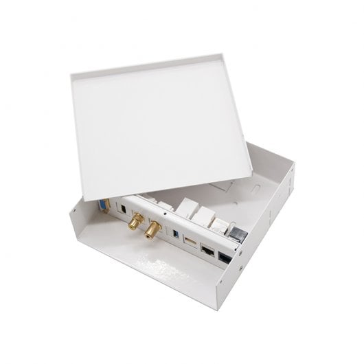 Caja de Conexiones Multimedia de Pared VGA/HDMI/Jack3.5/RCA/USB/RJ-45