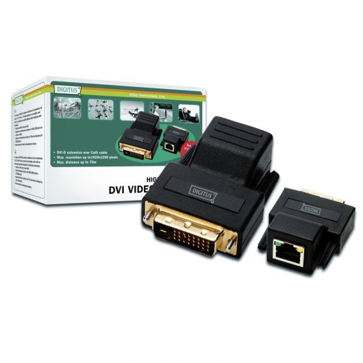Digitus Extensor DVI sobre CAT5 hasta 70m