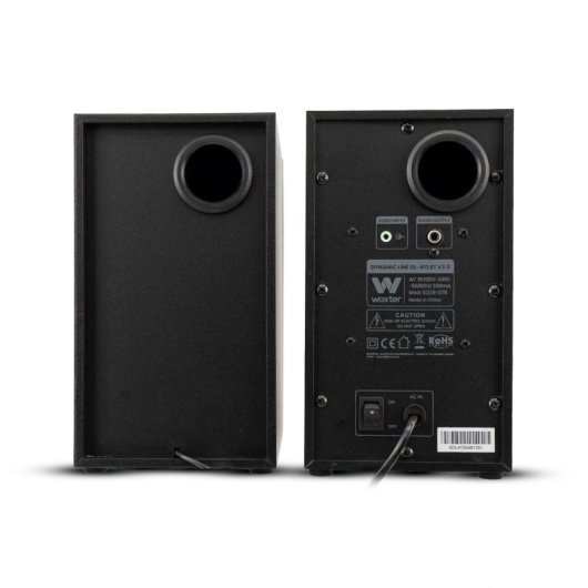 Luidsprekers Woxter 2.0 Bluetooth 150W compact met houten behuizing