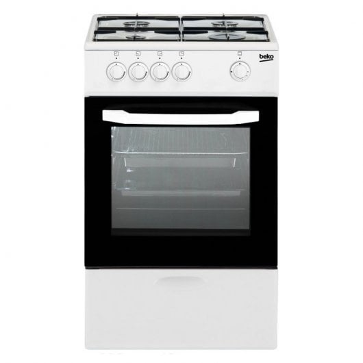 Beko CSG 42010 DWN Cocina Gas 4 Fuegos Blanco