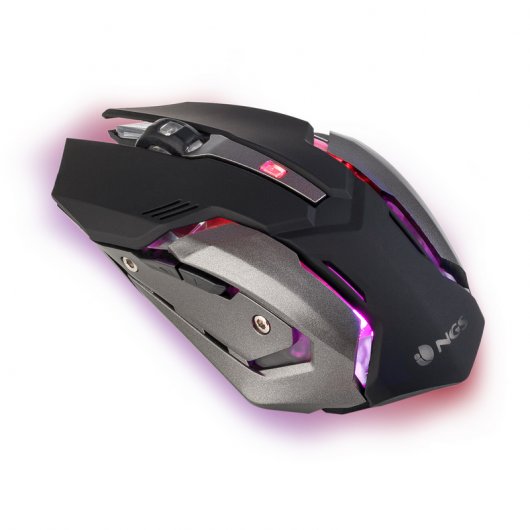 NGS GBX-1500 tastiera Mouse incluso Nero, Grigio