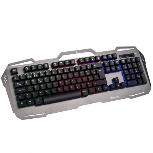 NGS GBX-1500 tastiera Mouse incluso Nero, Grigio