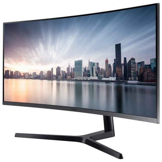 Samsung C34H890WJU Monitor PC 86,4 cm (34") 3440 x 1440 Pixel UltraWide Quad HD Argento