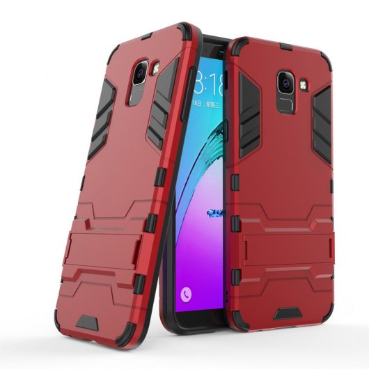 German Tech Cool Shield Funda Roja para Samsung Galaxy J6 2018 German Tech Cool Shield Funda Roja para Samsung Galaxy J6 2018