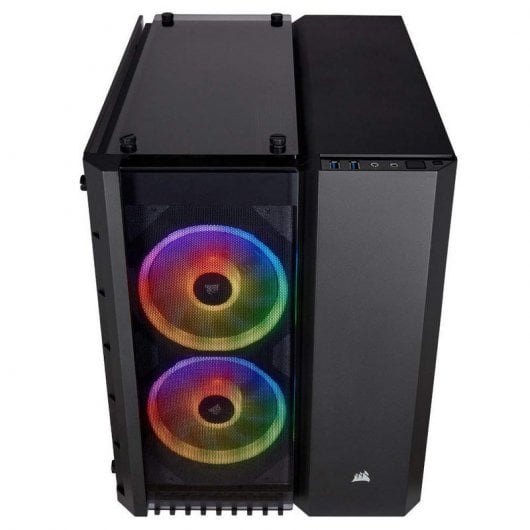 Corsair Crystal Series 280X RGB USB 3.0 Vidro Temperado Preta