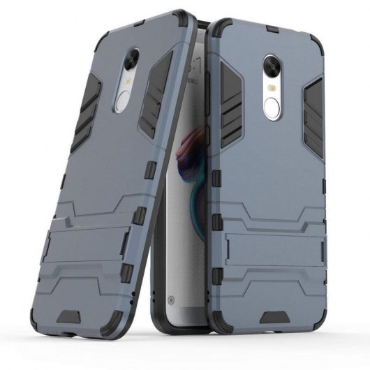 German Tech Cool Shield Funda Gris para Xiaomi Redmi 5 Plus 