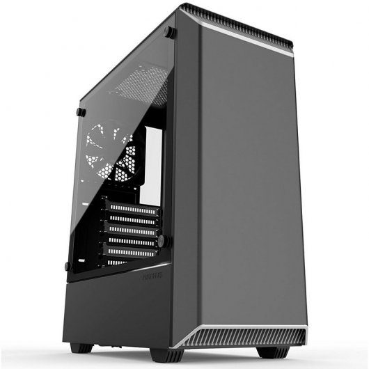 Phanteks Eclipse P300 Cristal Templado USB 3.0 Negra/Blanca