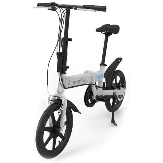 SmartGyro Ebike Bicicleta Eléctrica Plata